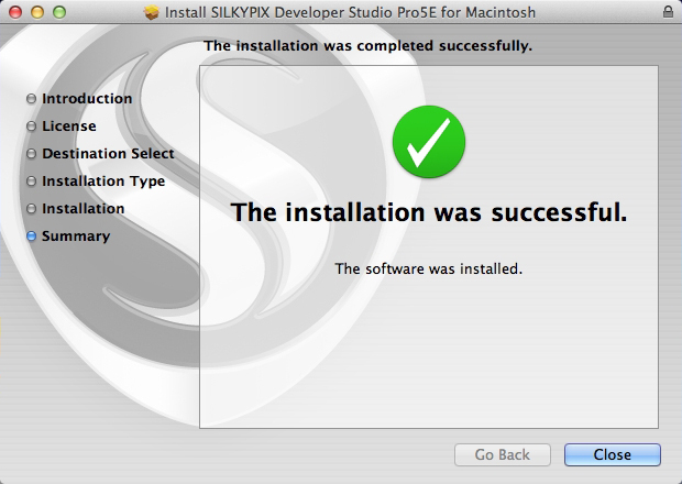 Completing installation
