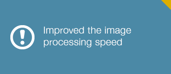 Improved the image processing speed