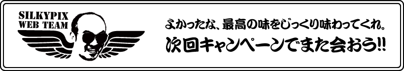 次回キャンペーンでまた会おう。