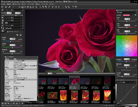 SILKYPIX Developer Studio 3.0画面イメージ