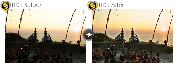 HDR作例：過去のRAWデータからのHDR