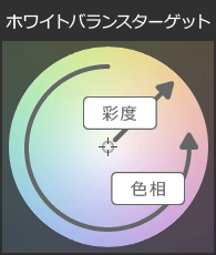 ホワイトバランスターゲット