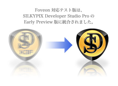 FoveonΉeXgł́ASILKYPIX Developer Studio ProEarly Previewłɓ܂B