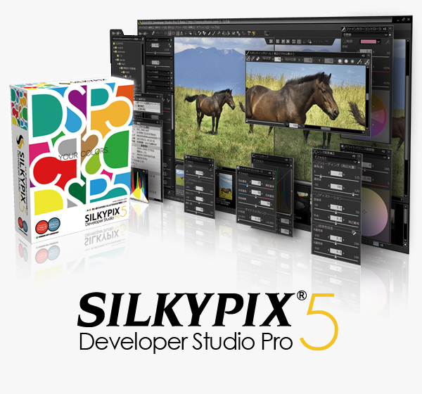 SILKYPIX Developer Studio Pro5 Macintosh版イメージ