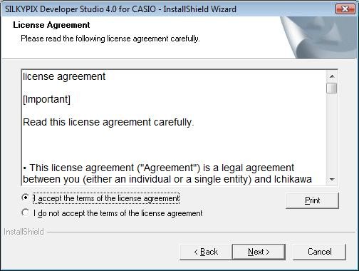 License Agreement