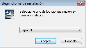 Elegir idioma de instalación