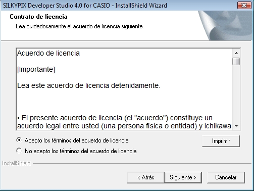 Contrato de licencia