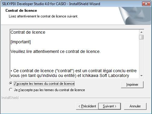 Contrat de licence